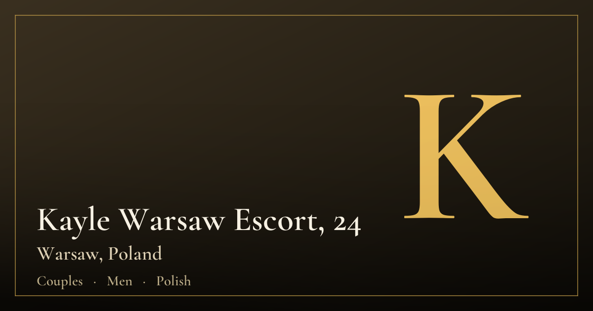 Kayle Warsaw Escort, 24 — Warsaw