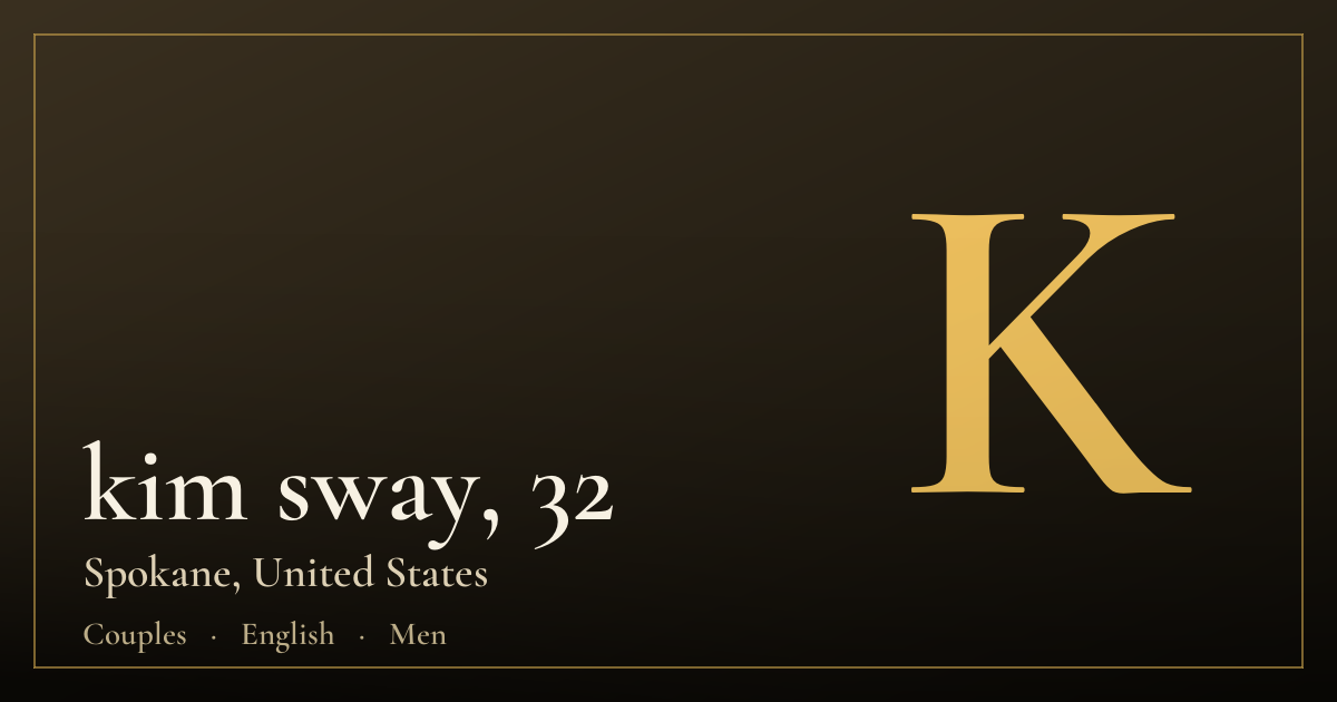 kim sway, 32 — Spokane