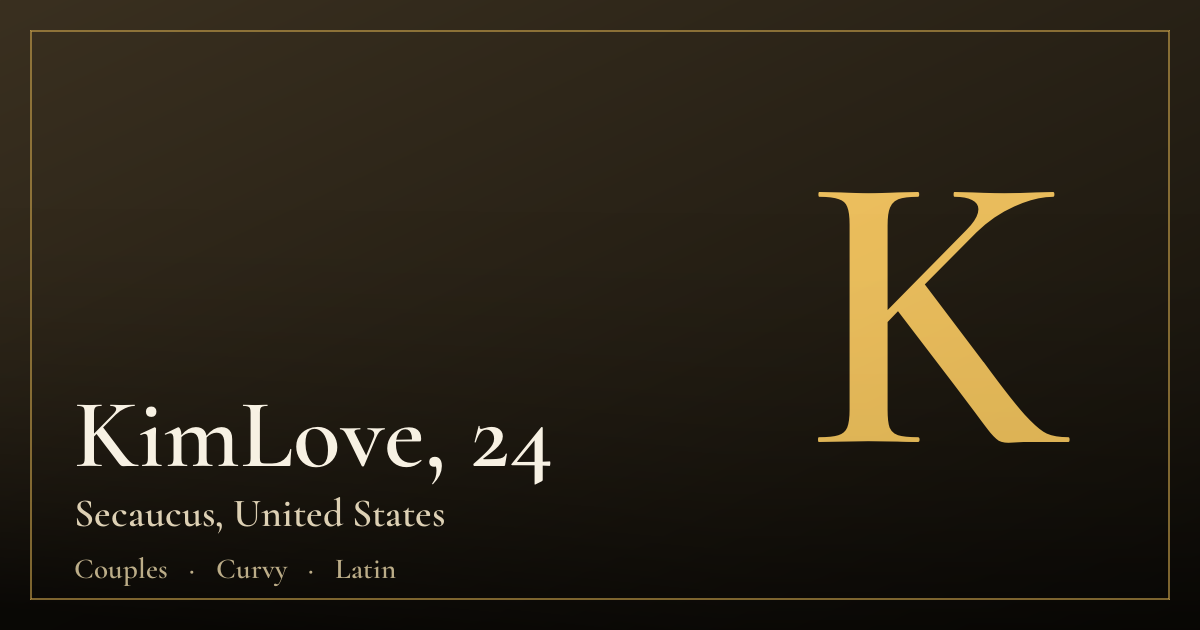KimLove, 24 — Secaucus