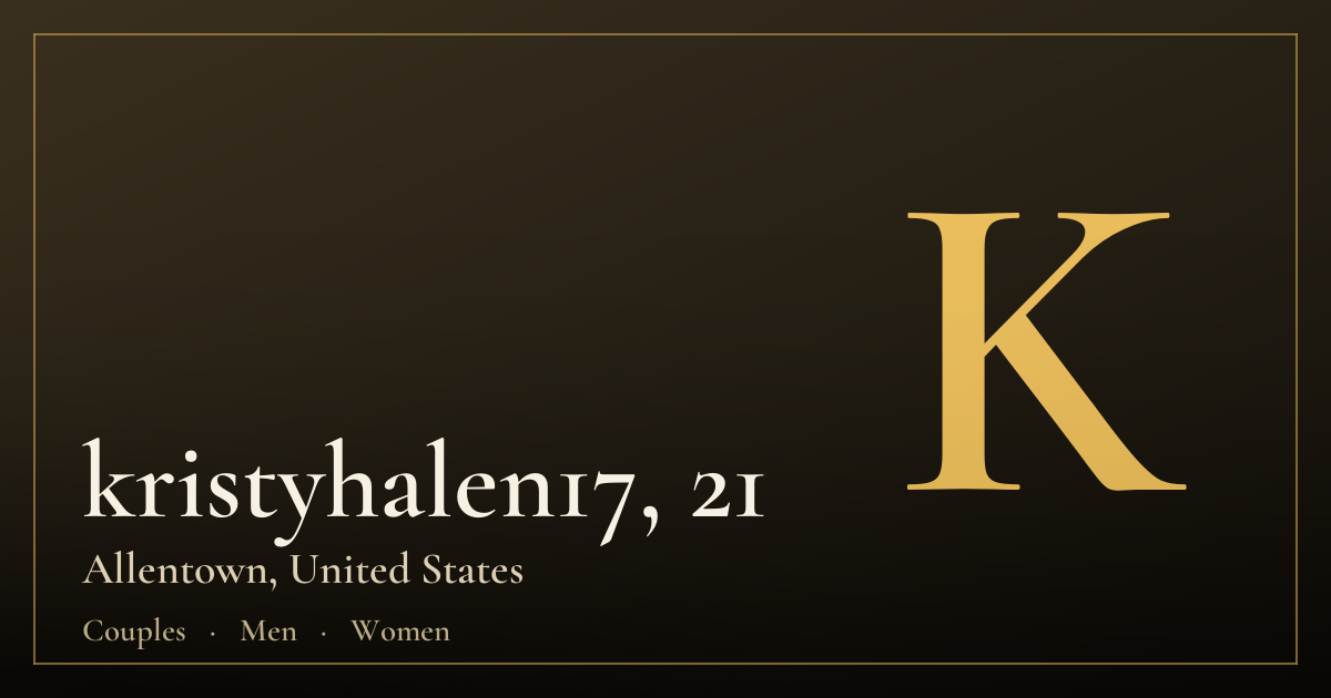 kristyhalen17, 21 — Allentown