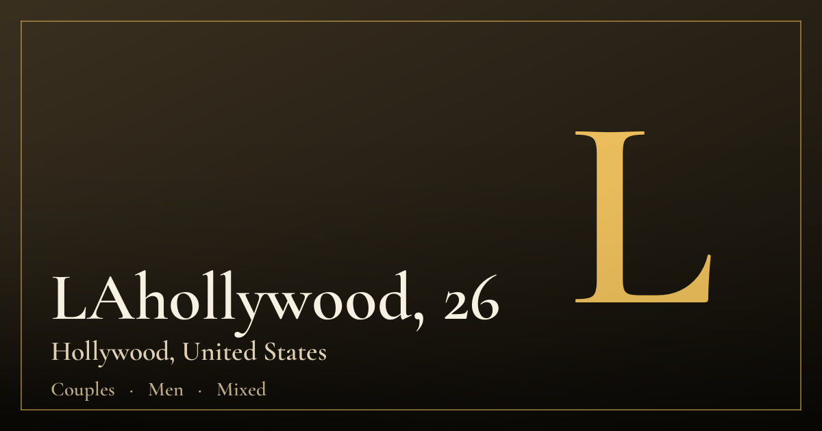 LAhollywood, 26 — Hollywood