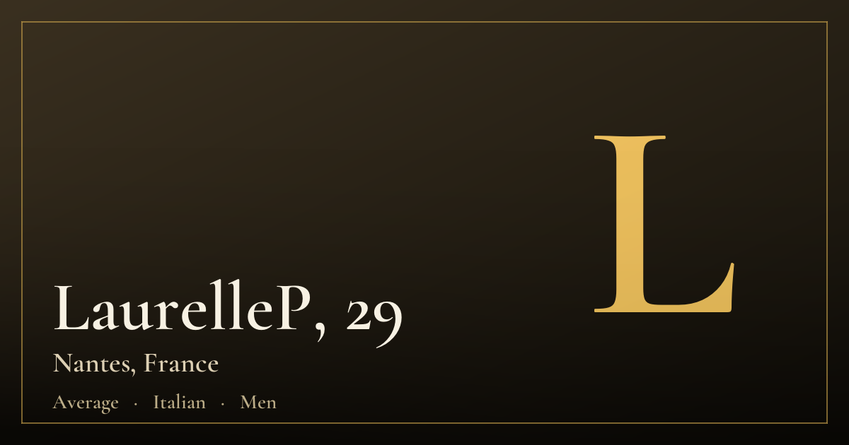 LaurelleP, 29 — Nantes