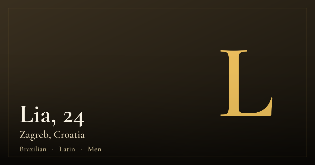 Lia, 24 — Zagreb