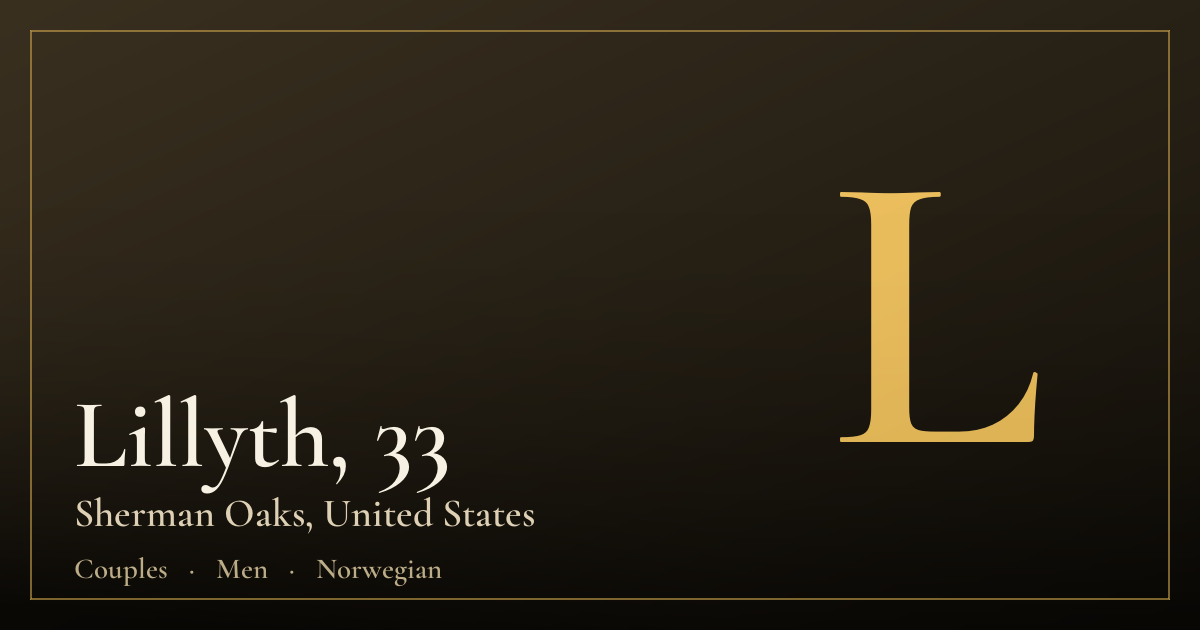 Lillyth, 33 — Sherman Oaks