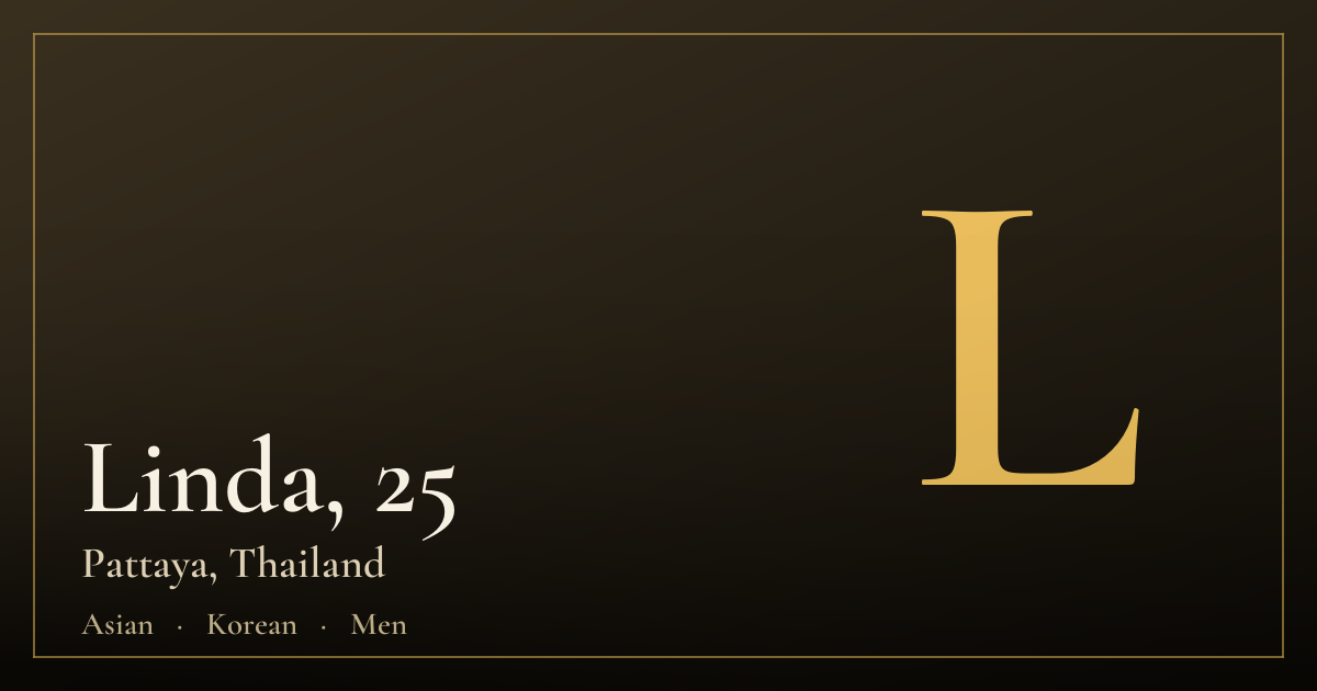 Linda, 25 — Pattaya