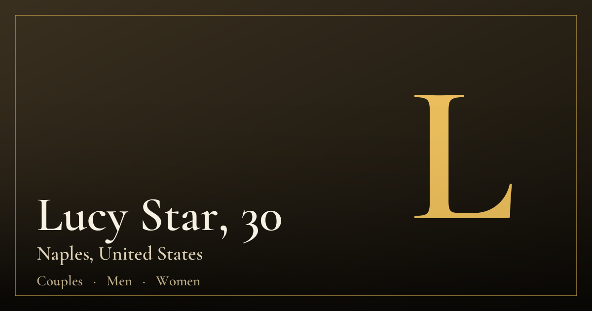 Lucy Star, 30 — Naples