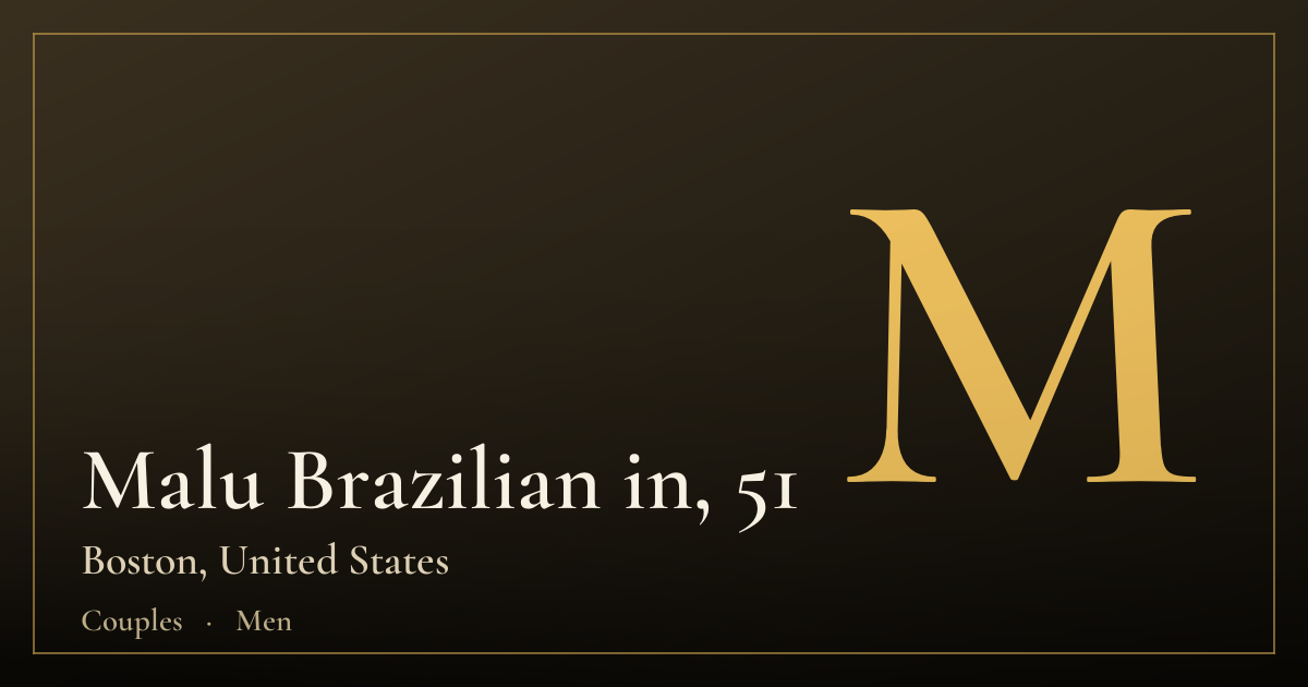 Malu Brazilian in, 51 — Boston