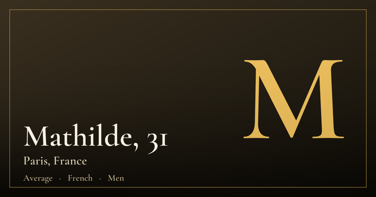 Mathilde, 31 — Paris