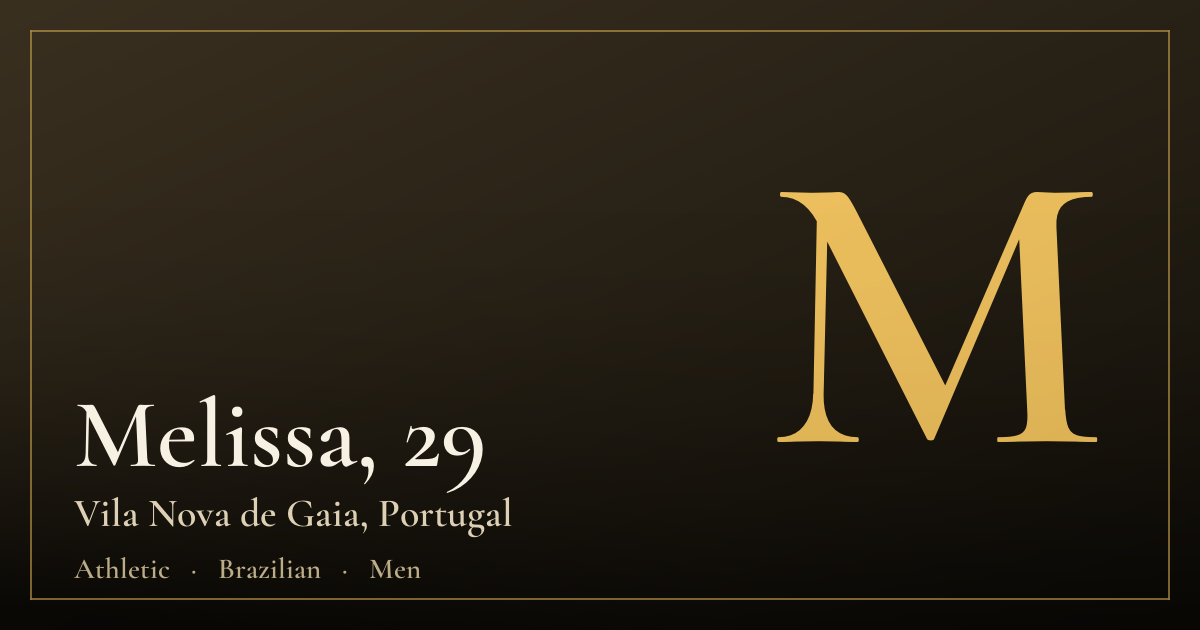 Melissa, 29 — Vila Nova de Gaia