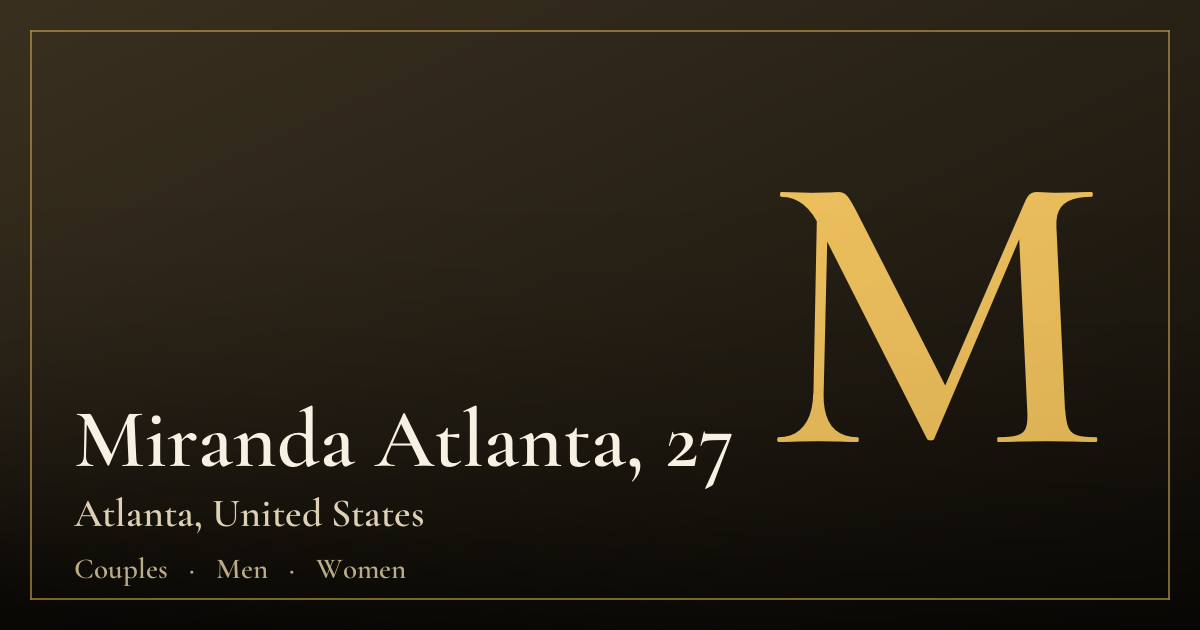 Miranda Atlanta, 27 — Atlanta