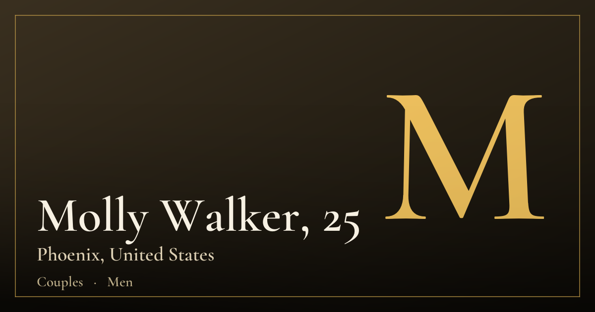 Molly Walker, 25 — Phoenix
