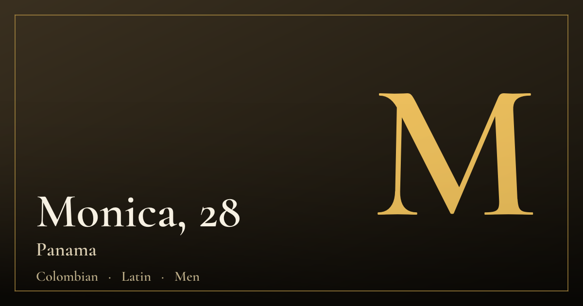 Monica, 28 — Panama
