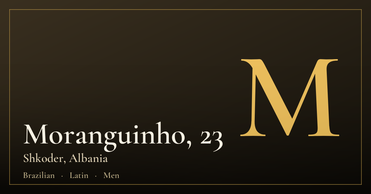 Moranguinho, 23 — Shkoder