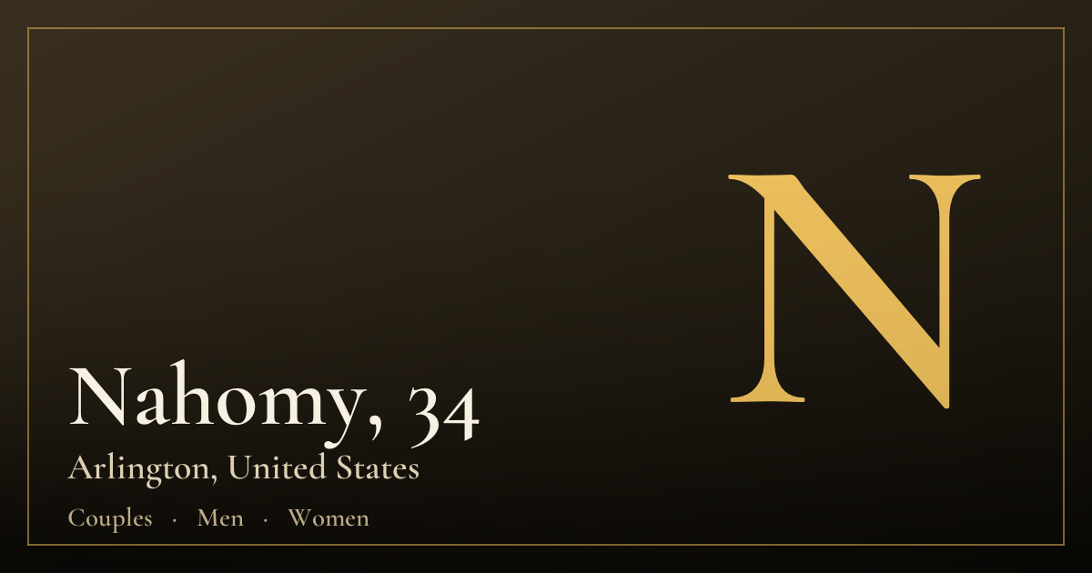 Nahomy, 34 — Arlington