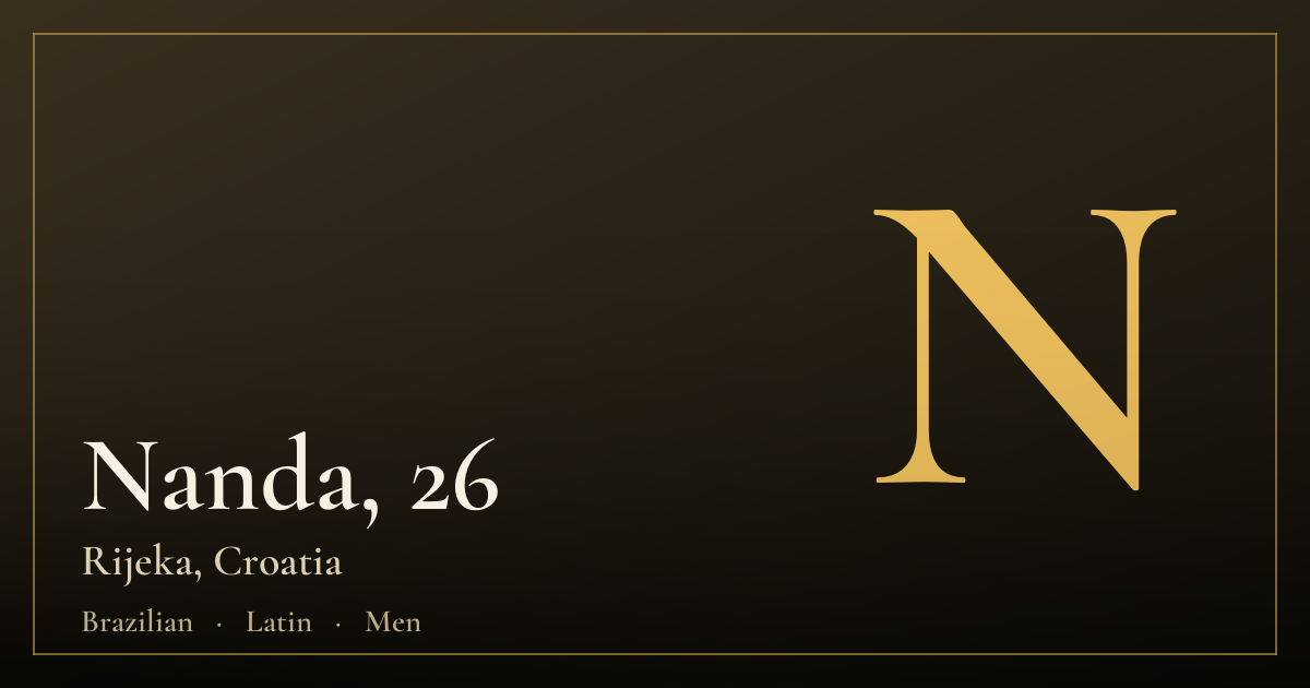 Nanda, 26 — Rijeka