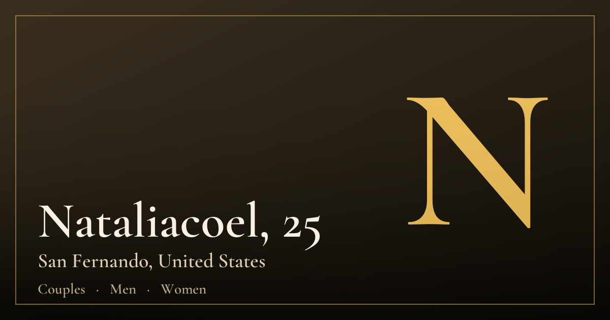 Nataliacoel, 25 — San Fernando