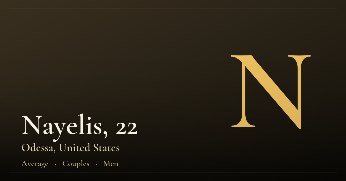 Nayelis, 22 — Odessa