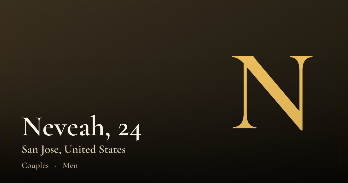 Neveah, 24 — San Jose