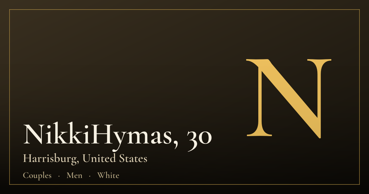 NikkiHymas, 30 — Harrisburg