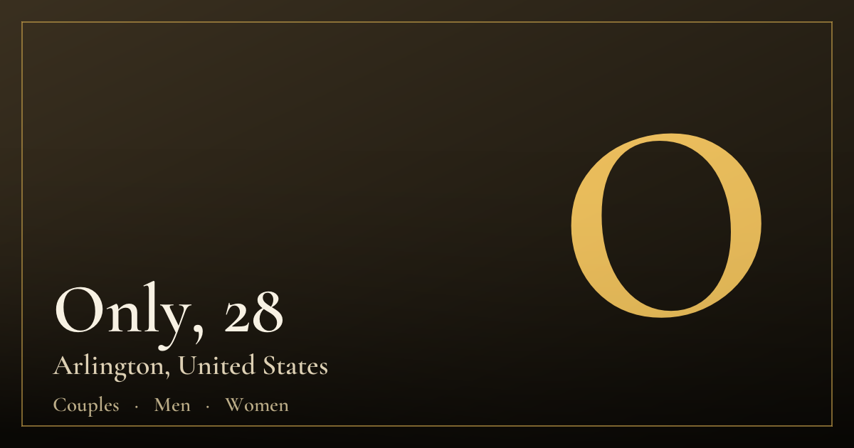 Only, 28 — Arlington