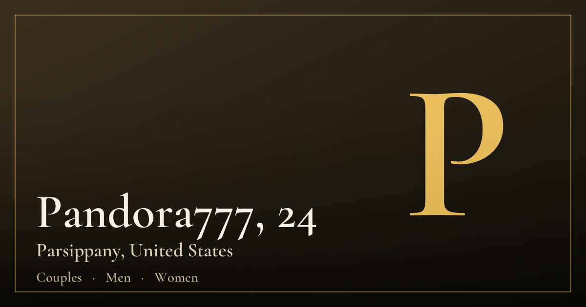 Pandora777, 24 — Parsippany
