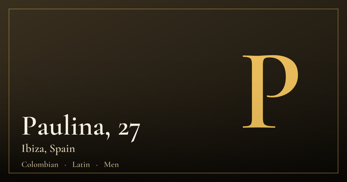 Paulina, 27 — Ibiza
