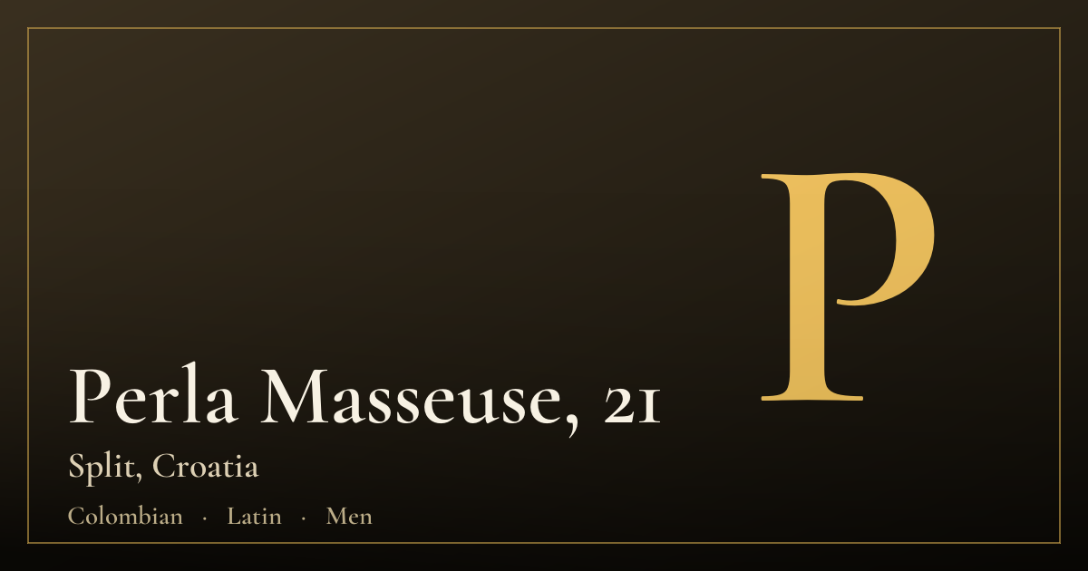 Perla Masseuse, 21 — Split