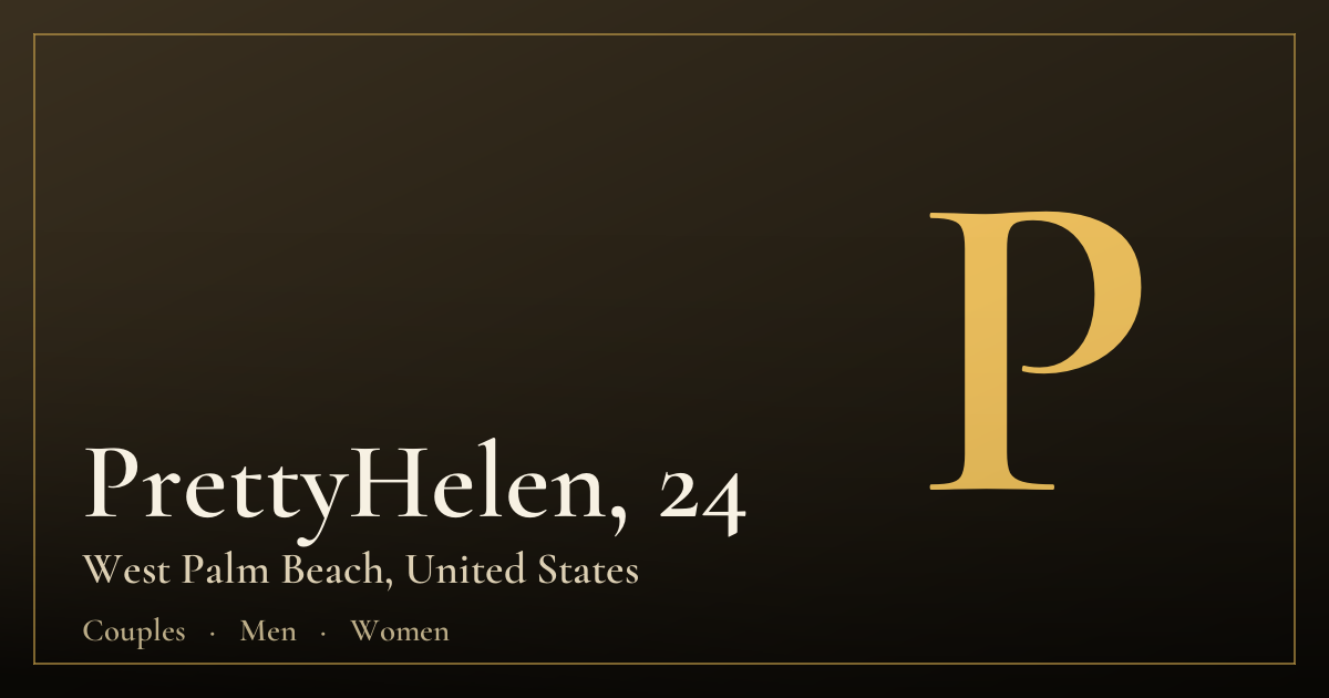 PrettyHelen, 24 — West Palm Beach