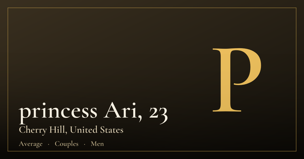 princess Ari, 23 — Cherry Hill