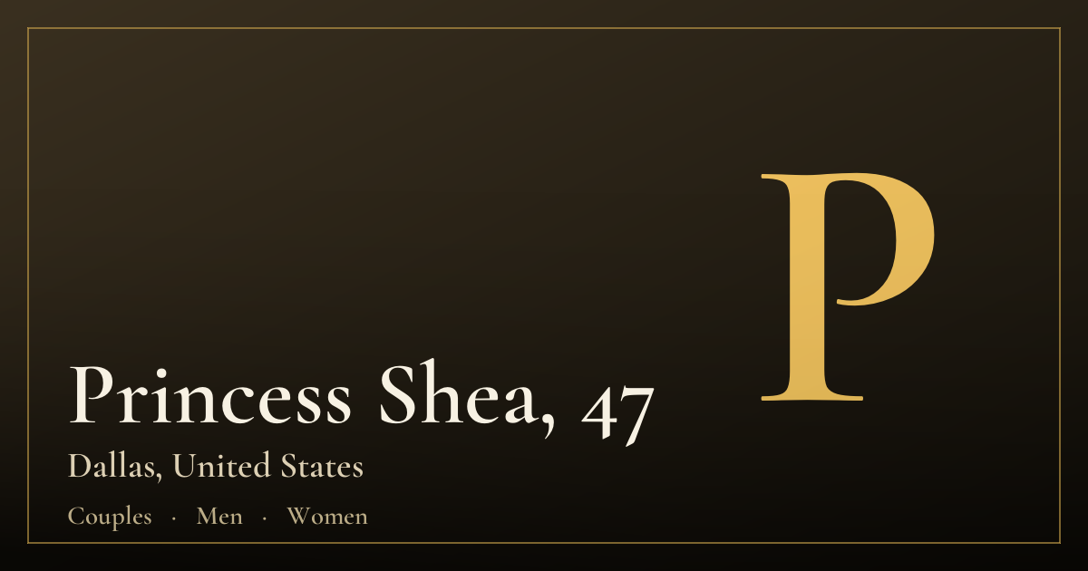 Princess Shea, 47 — Dallas