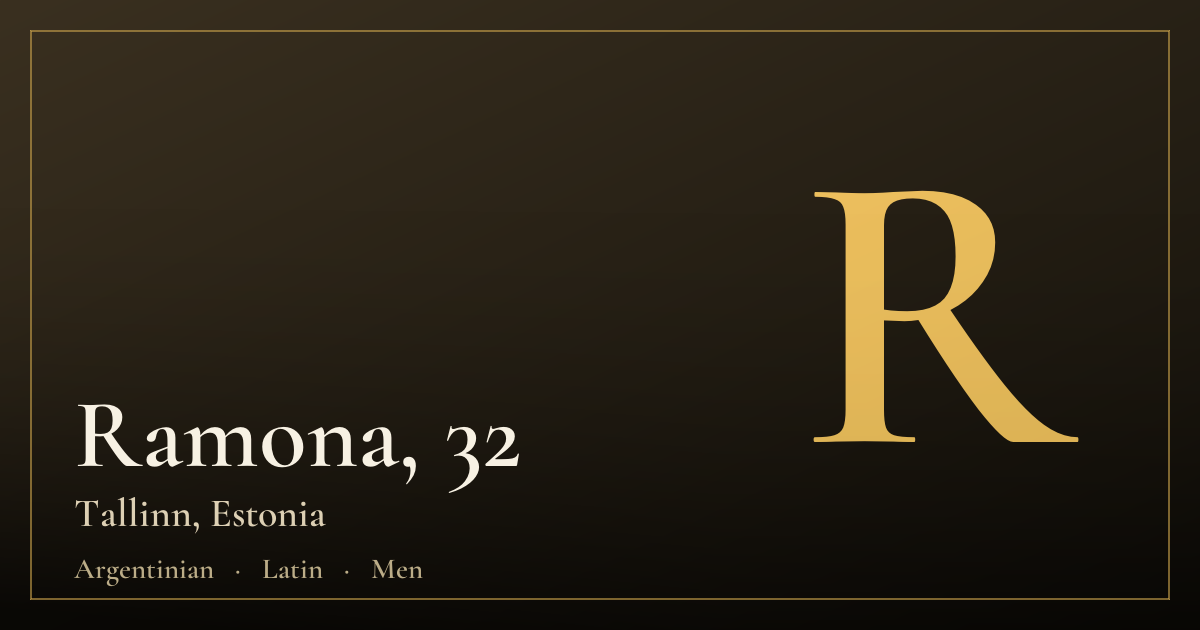 Ramona, 32 — Tallinn