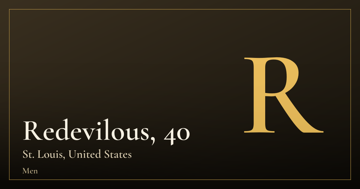 Redevilous, 40 — St. Louis
