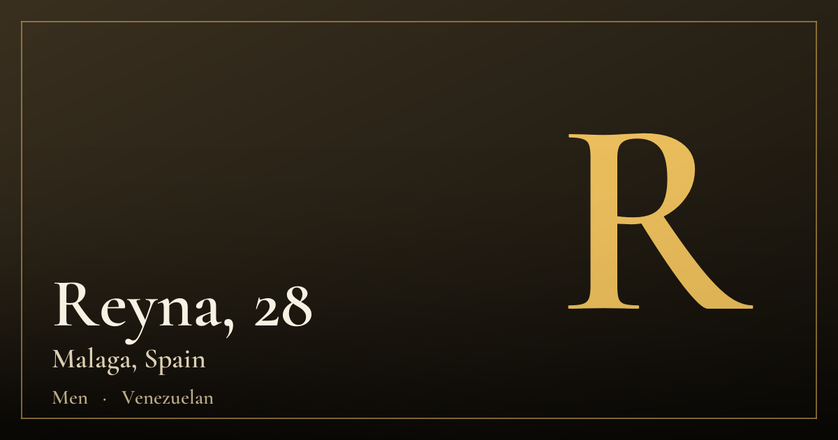 Reyna, 28 — Malaga