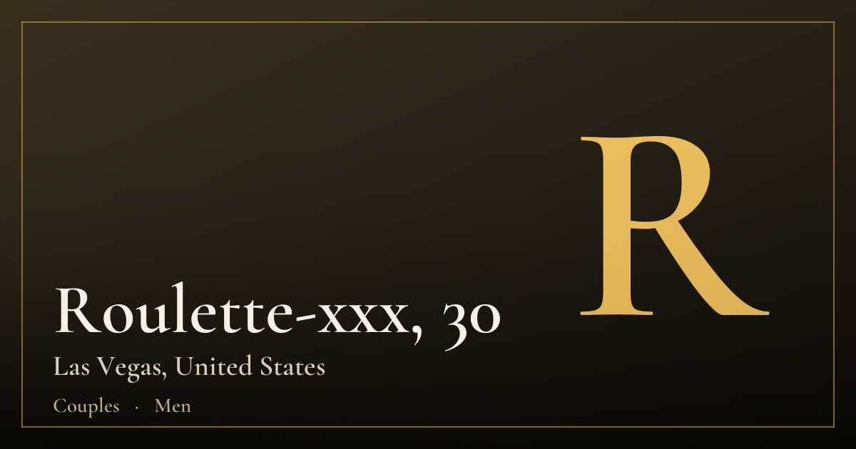 Roulette-xxx, 30 — Las Vegas