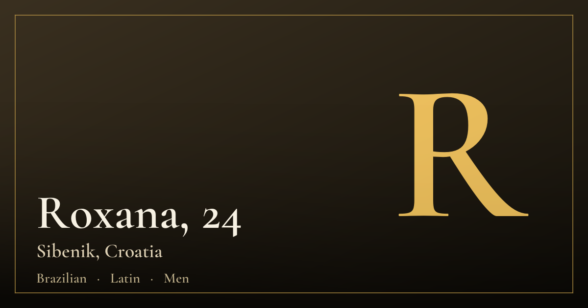 Roxana, 24 — Sibenik