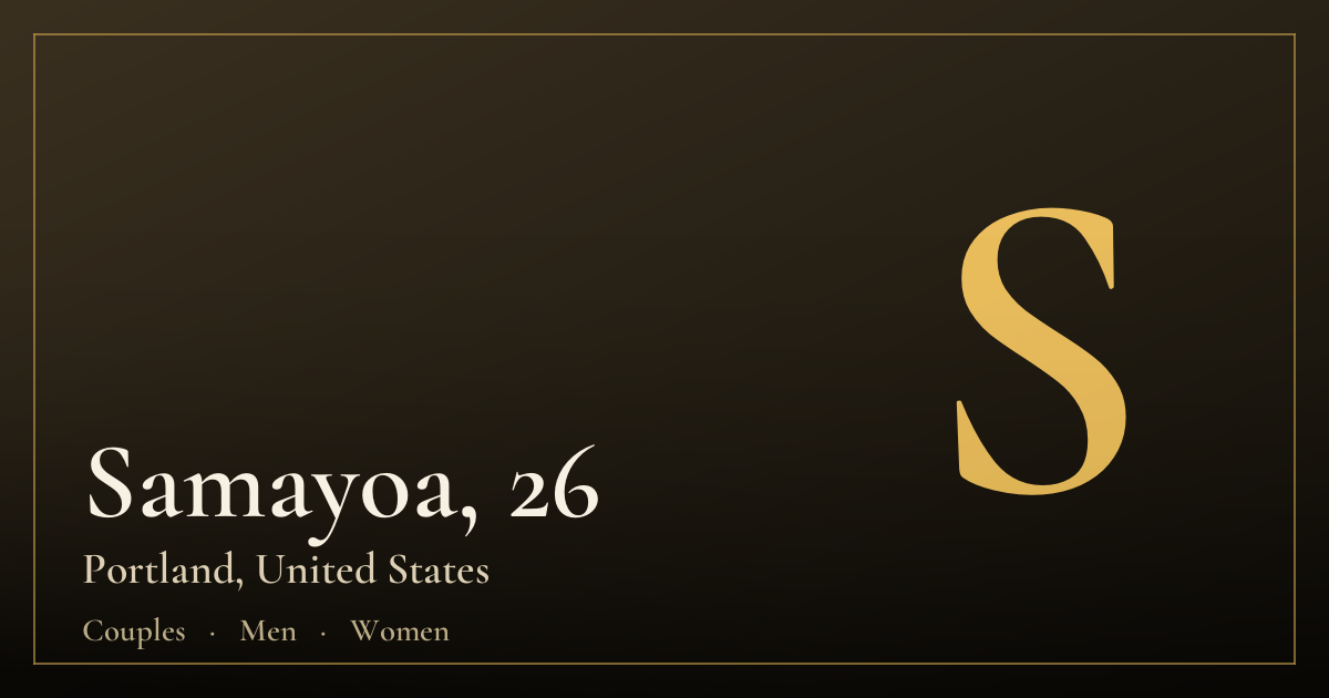 Samayoa, 26 — Portland