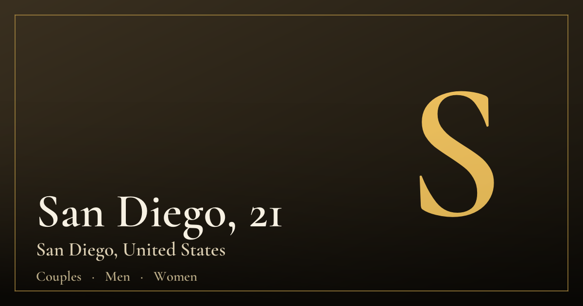 San Diego, 21 — San Diego
