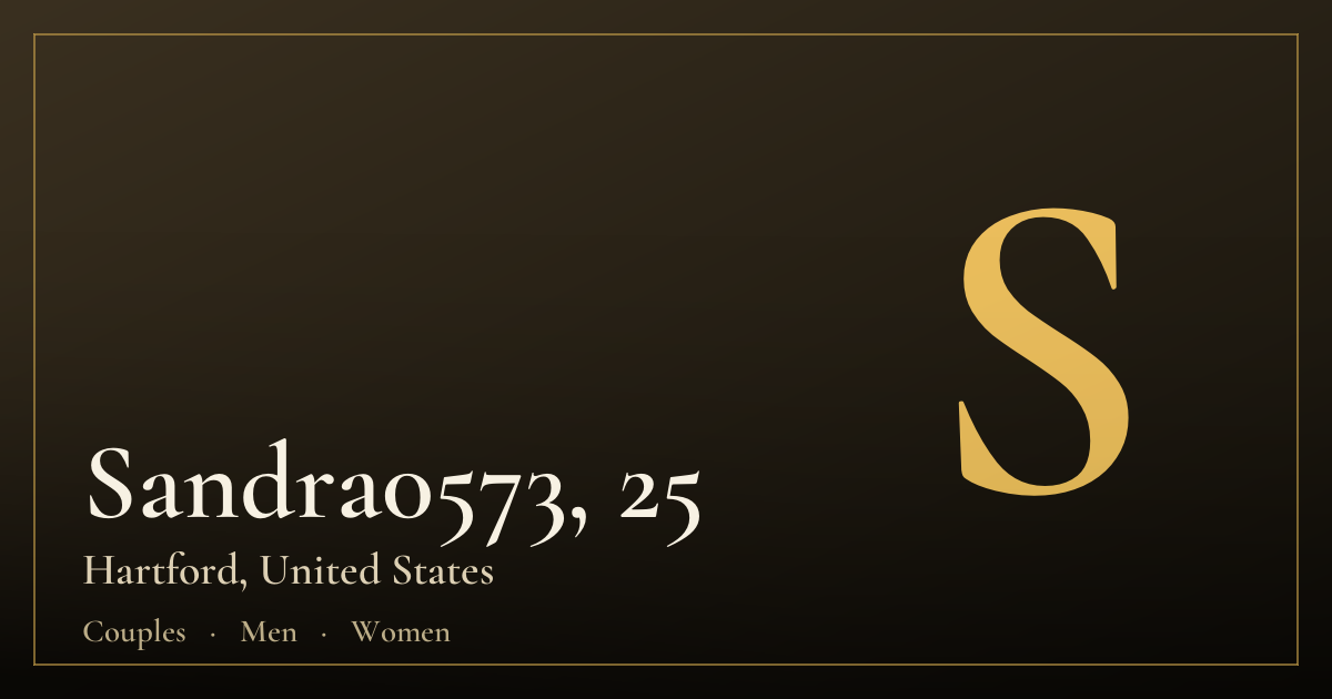 Sandra0573, 25 — Hartford