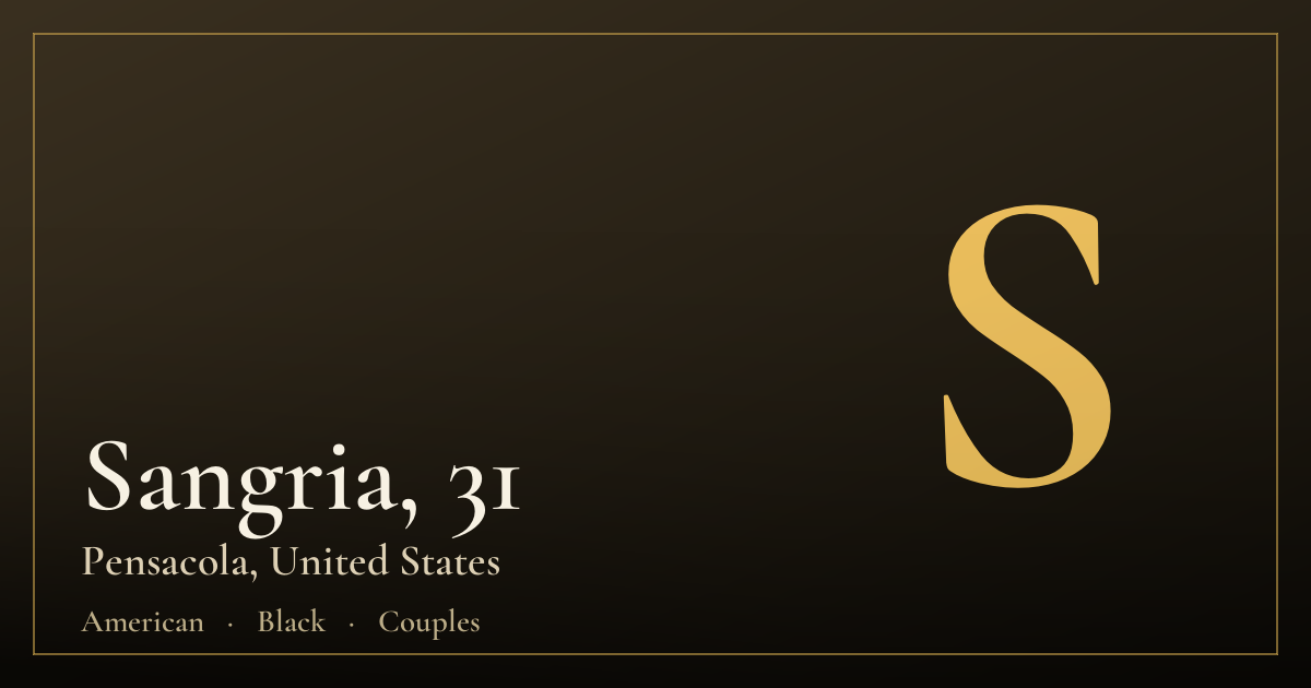 Sangria, 31 — Pensacola