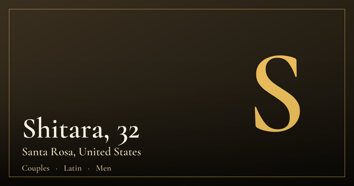 Shitara, 32 — Santa Rosa