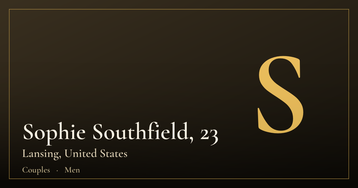 Sophie Southfield, 23 — Lansing