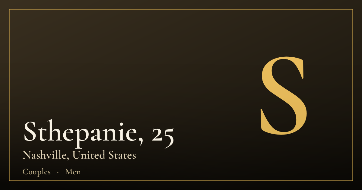 Sthepanie, 25 — Nashville