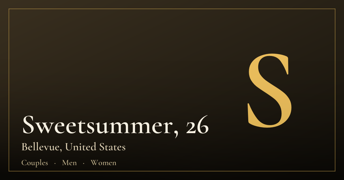 Sweetsummer, 26 — Bellevue