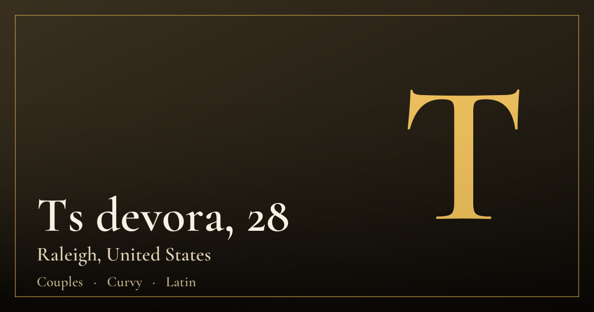 Ts devora, 28 — Raleigh