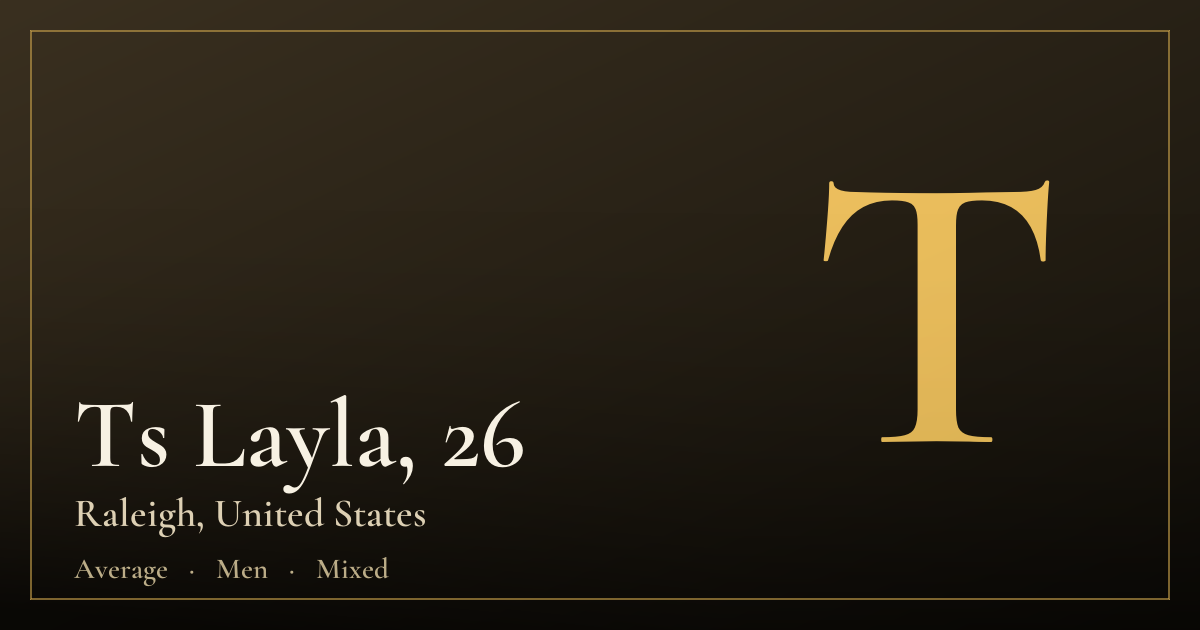Ts Layla, 26 — Raleigh