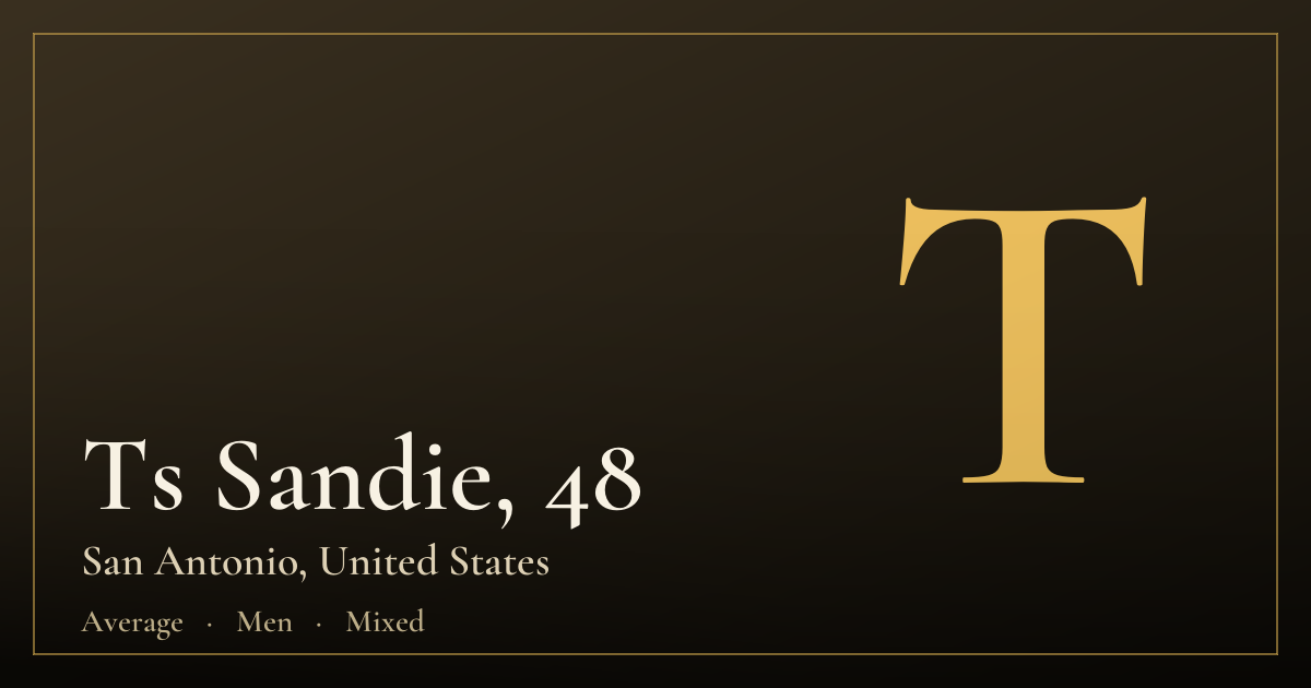 Ts Sandie, 48 — San Antonio