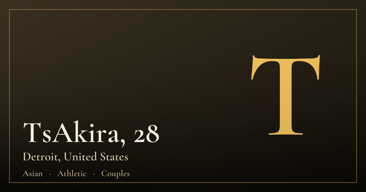 TsAkira, 28 — Detroit