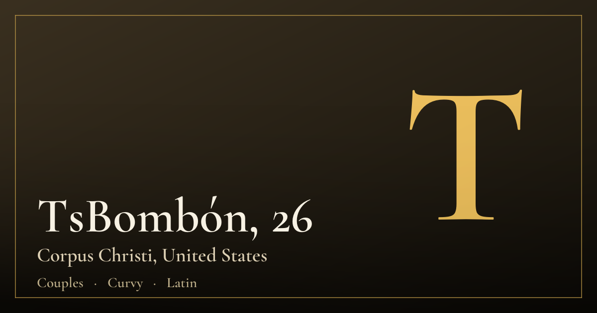 TsBombón, 26 — Corpus Christi