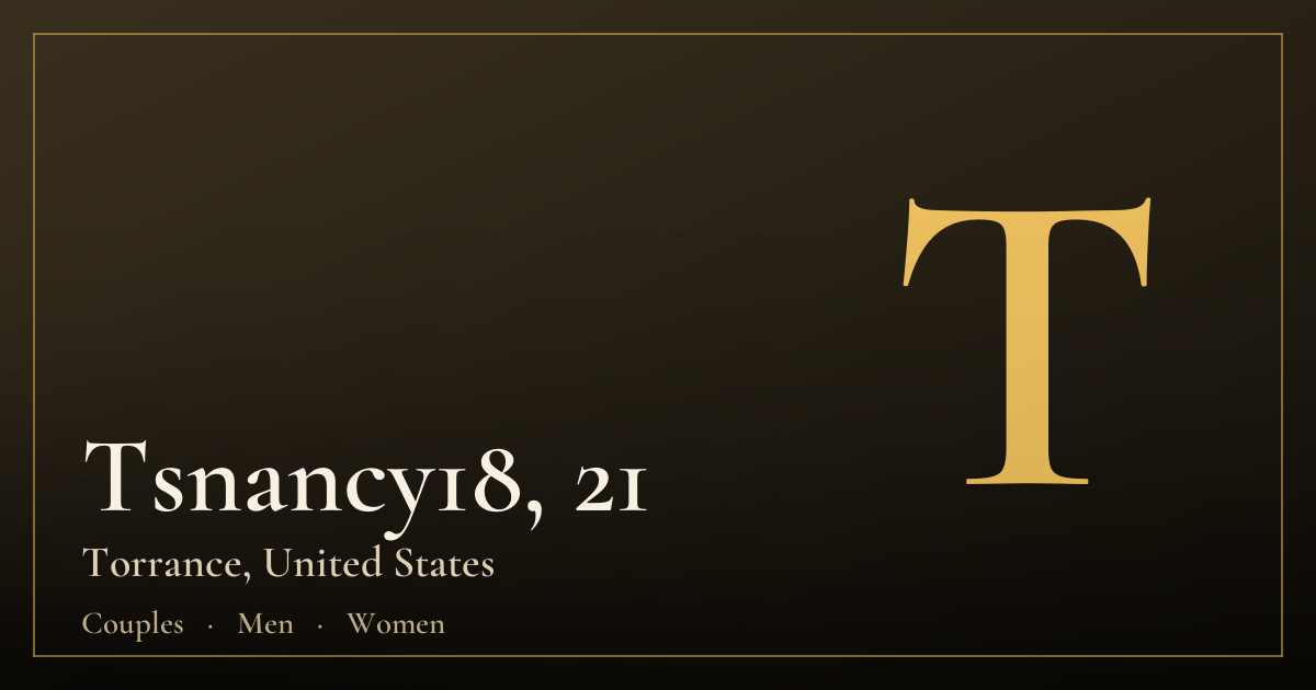 Tsnancy18, 21 — Torrance