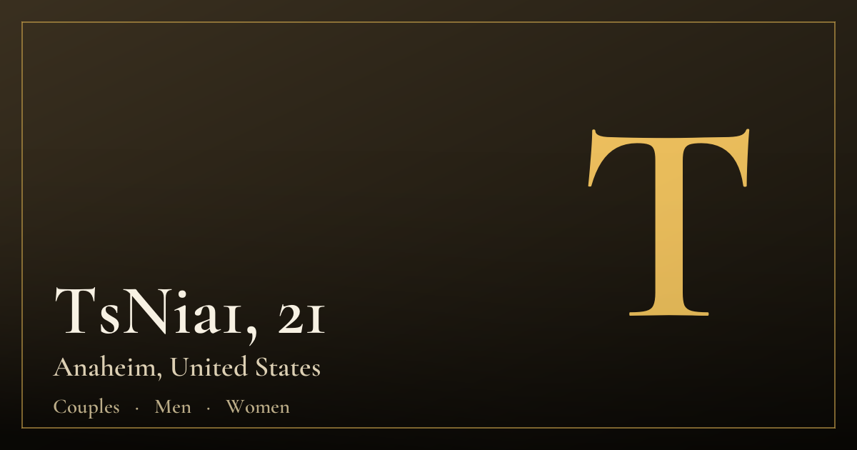 TsNia1, 21 — Anaheim